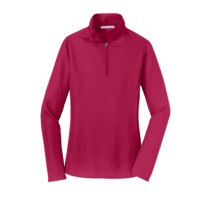 Port Authority Women's Pinpoint Mesh 1/2-Zip .