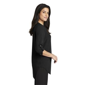 Port Authority Women's 3/4-Sleeve Tunic Blouse.