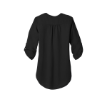 Port Authority Women's 3/4-Sleeve Tunic Blouse.